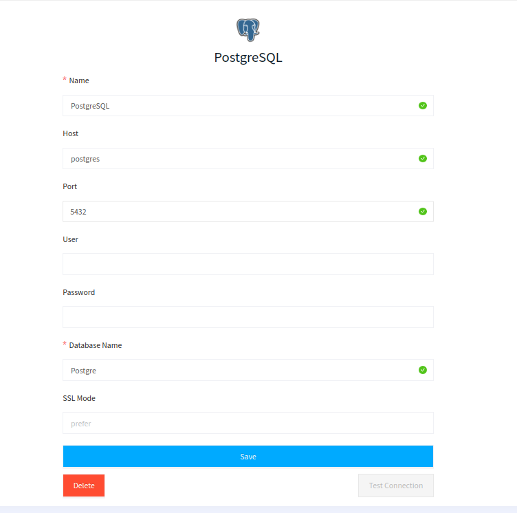 Adding datasource to Ascent